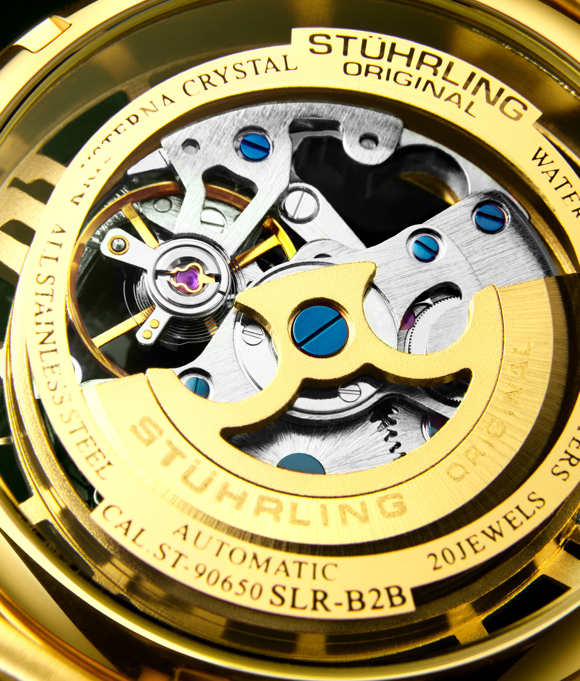 165B2.3335K31 Stührling 44mm Otomatik Erkek Kol Saati