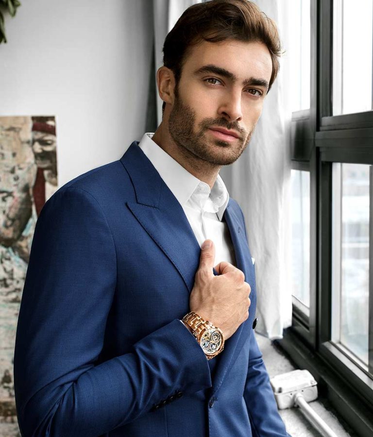 371B.04 Stührling 47mm Otomatik Erkek Kol Saati