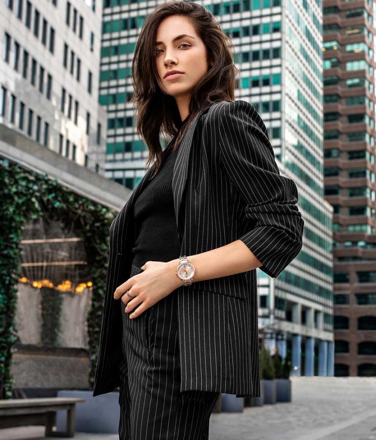 3908.3 Stührling 40mm İsviçre Üretimi Kadın Kol Saati