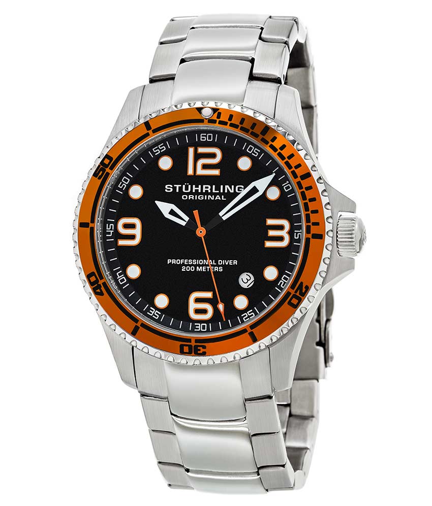 593.332I11 Stührling 45mm İsviçre Üretimi Erkek Kol Saati