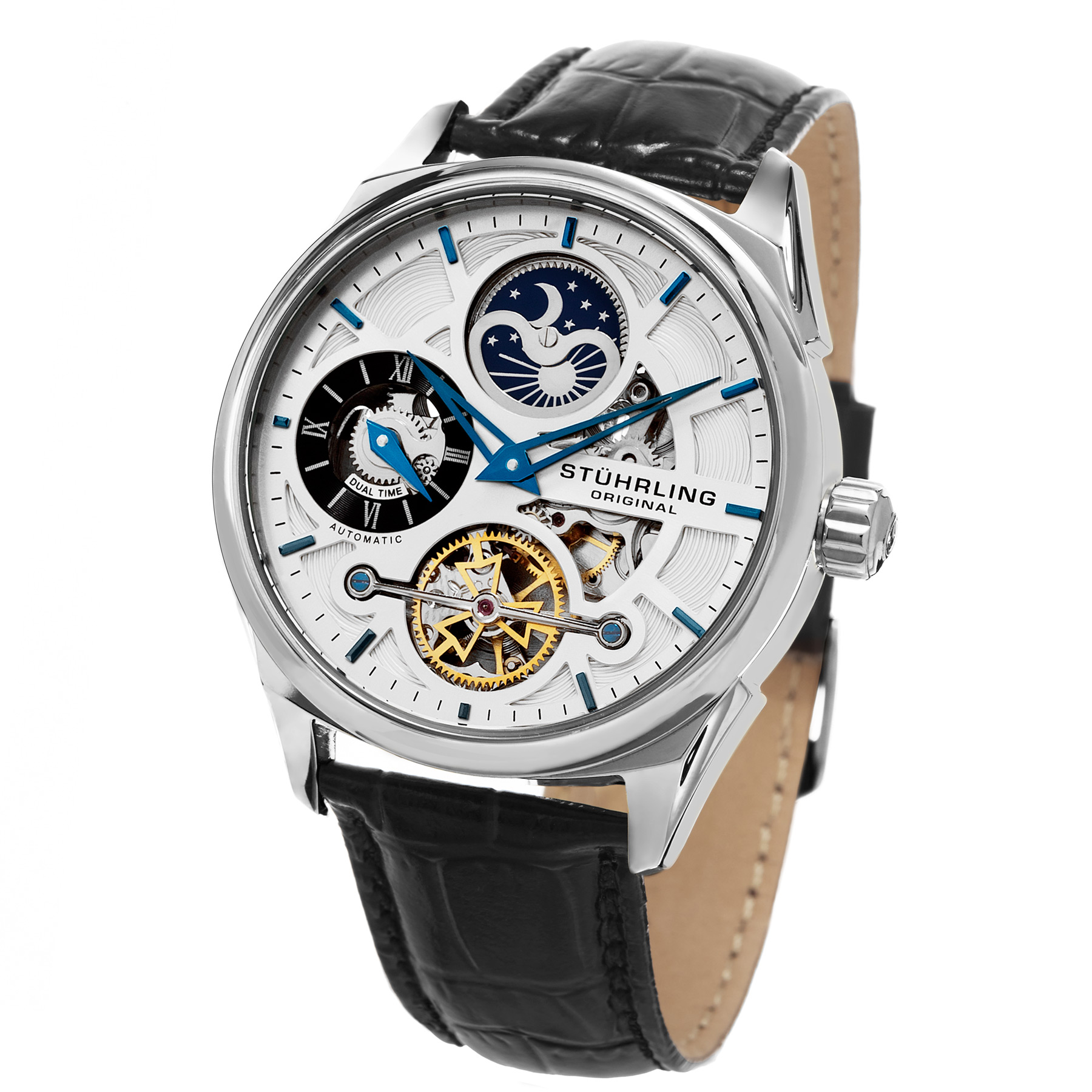 657.01 Stührling 42mm Otomatik Erkek Kol Saati