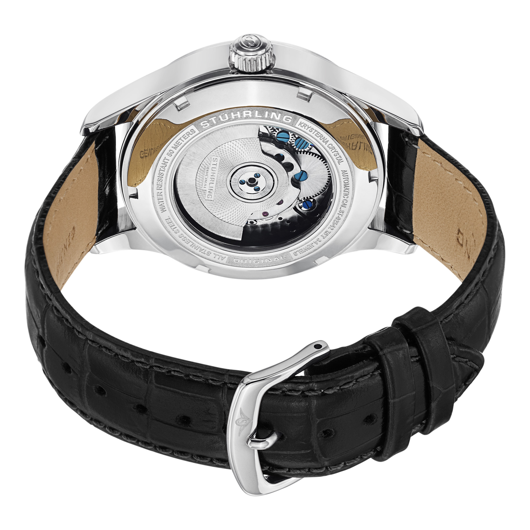 712.01 Stührling 44mm Otomatik Erkek Kol Saati