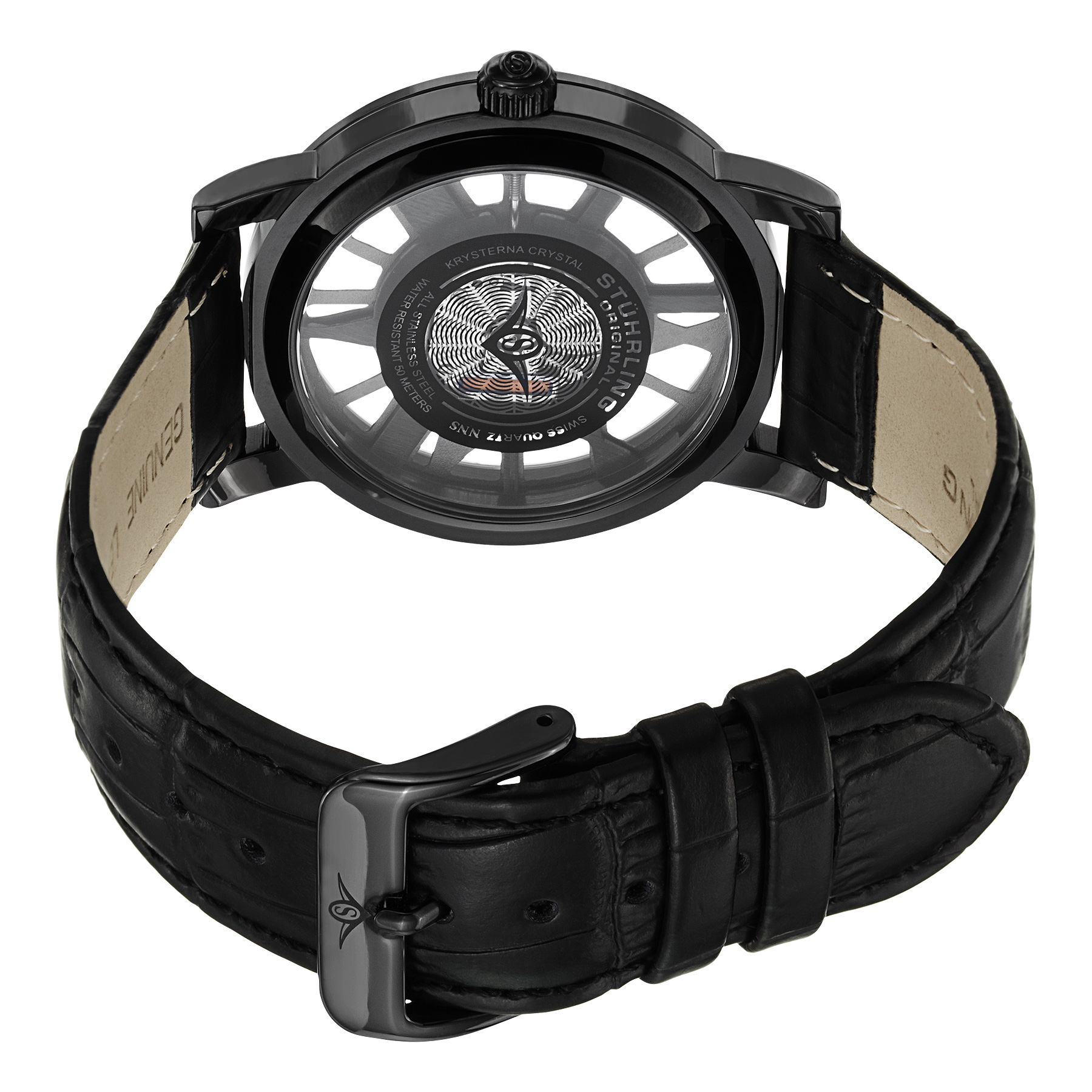 881.03 Stührling 42mm İsviçre Üretimi Erkek Kol Saati