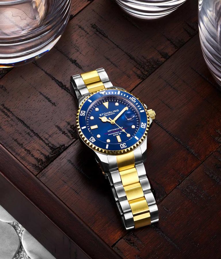 883.03 Stührling 42mm İsviçre Otomatik Erkek Kol Saati