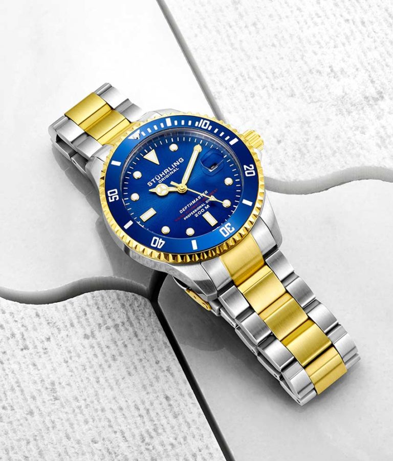 883.03 Stührling 42mm İsviçre Otomatik Erkek Kol Saati