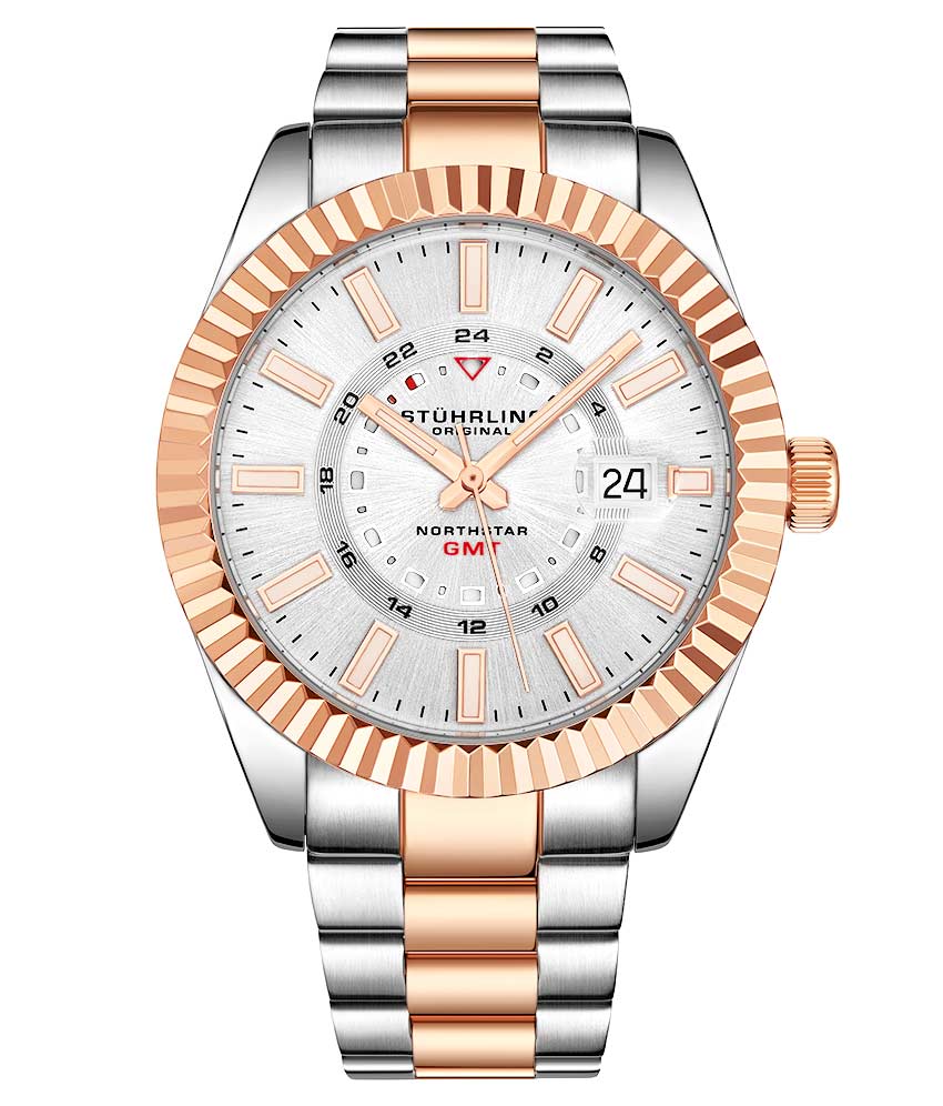892.03 Stührling 42mm İsviçre Üretimi Erkek Kol Saati