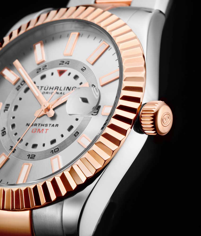 892.03 Stührling 42mm İsviçre Üretimi Erkek Kol Saati