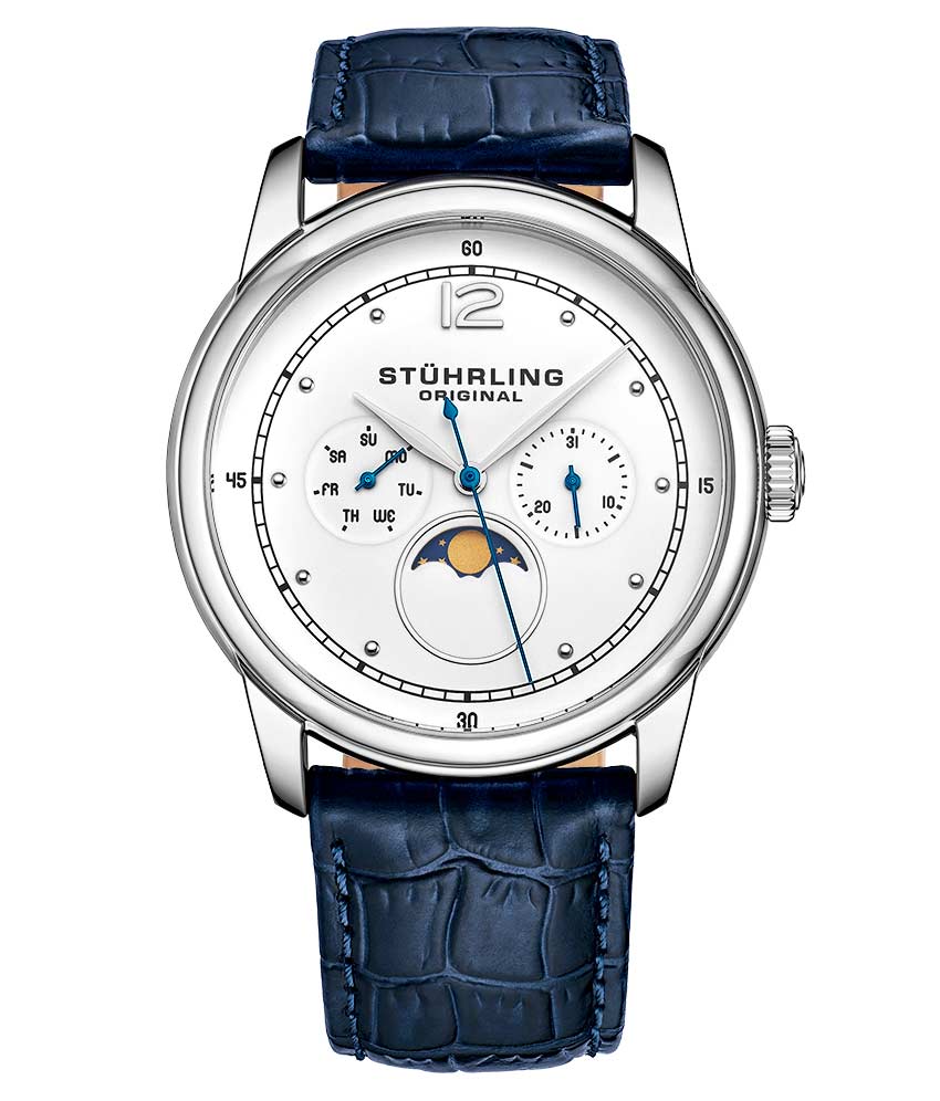 898.01 Stührling 39mm İsviçre Üretimi Erkek Kol Saati