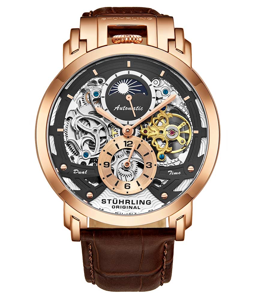 906.04 Stührling 47mm Otomatik Erkek Kol Saati