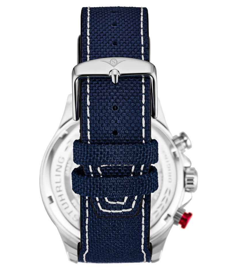 908.02 Stührling 45mm İsviçre Üretimi Erkek Kol Saati