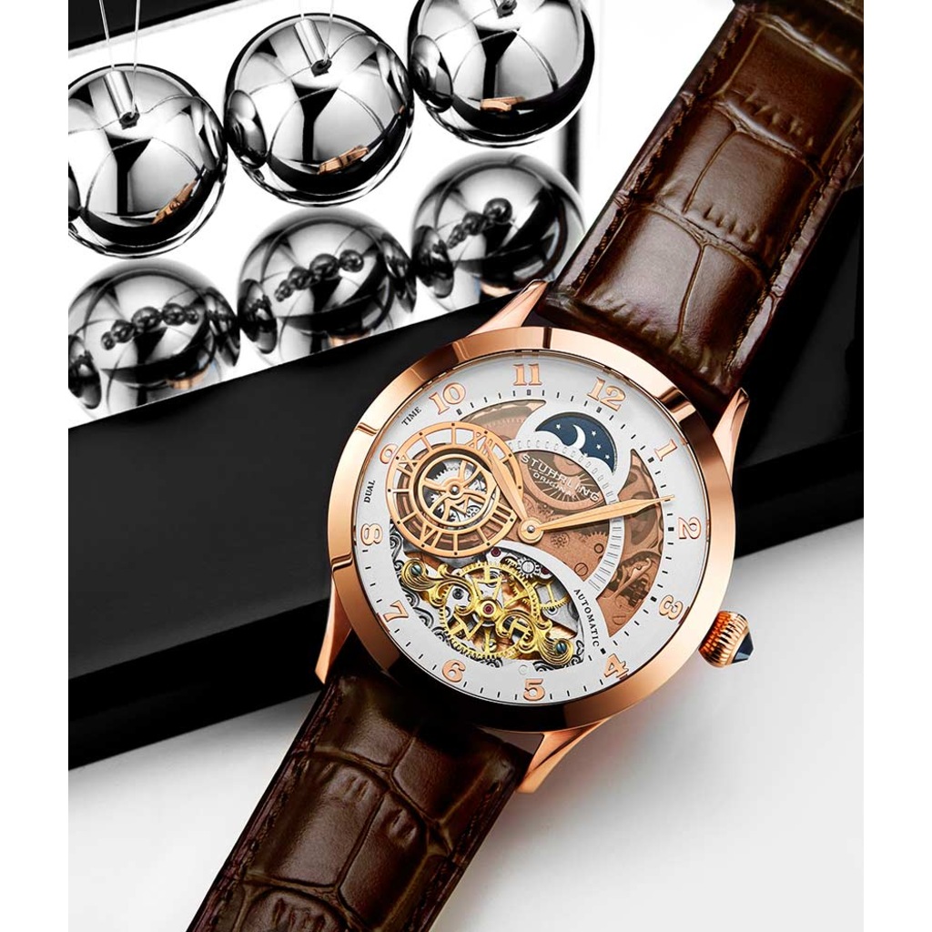 925.03 Stührling 44mm Otomatik Erkek Kol Saati