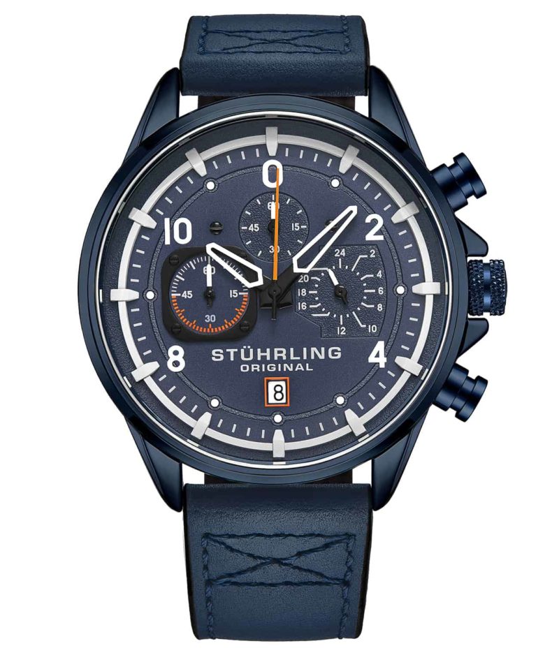 929.03 Stührling 45mm İsviçre Üretimi Erkek Kol Saati