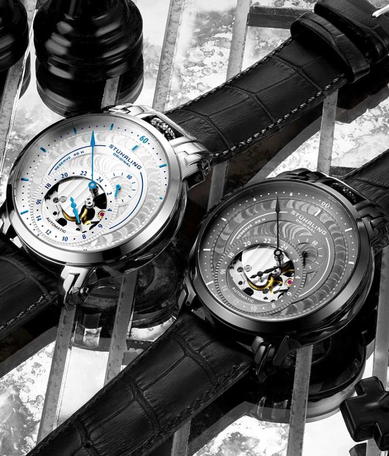 942.01 Stührling 44mm Otomatik Erkek Kol Saati