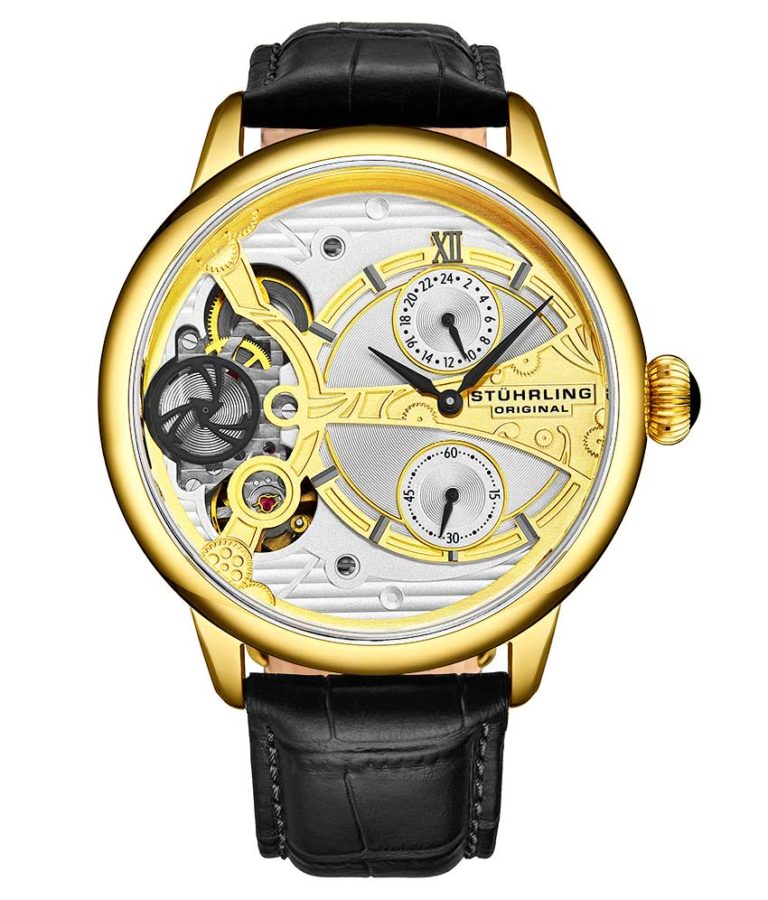 947.03 Stührling 45mm İsviçre Üretimi Erkek Kol Saati