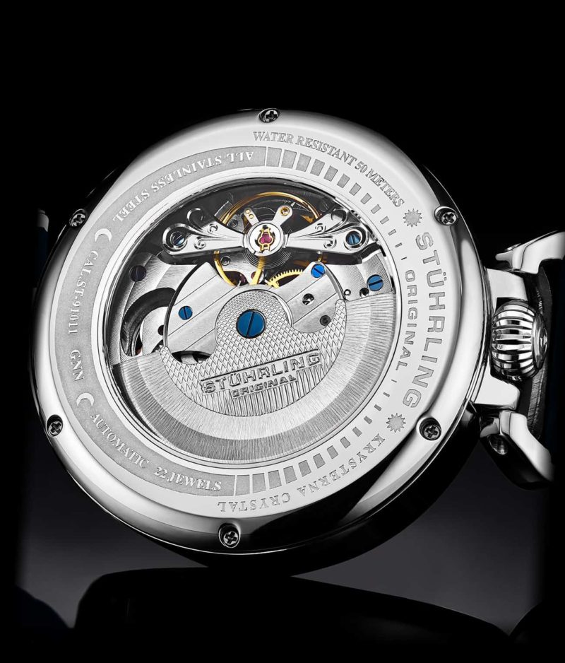 988B.01 Stührling 46mm Otomatik Erkek Kol Saati
