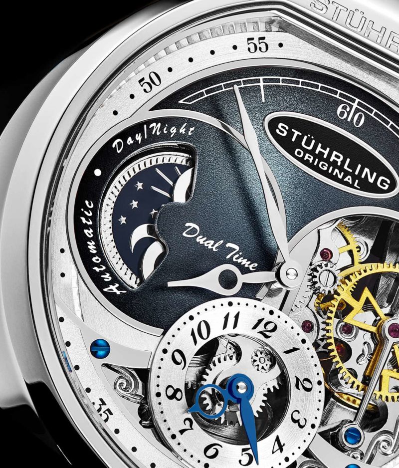 988B.01 Stührling 46mm Otomatik Erkek Kol Saati