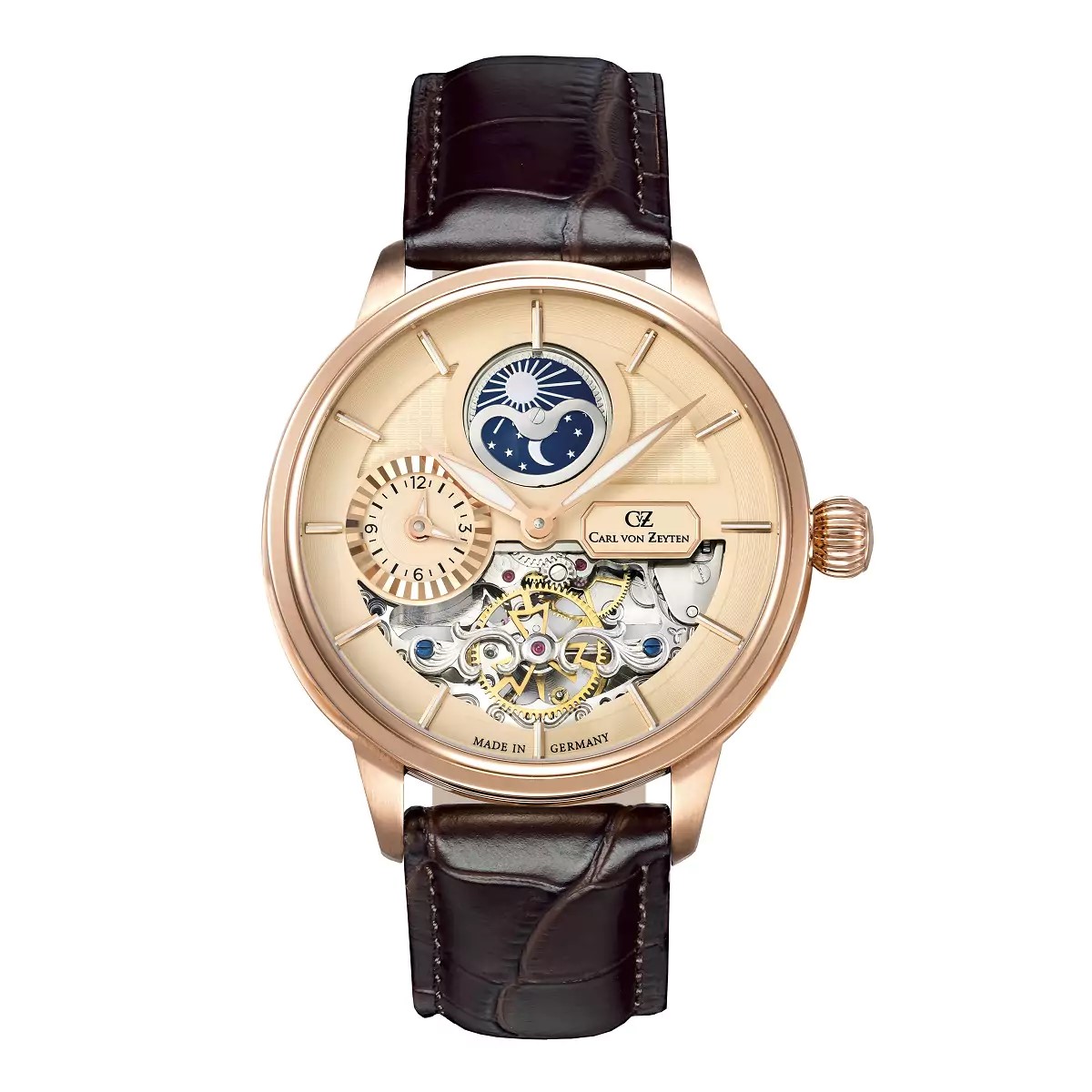 Carl Von Zeyten CVZ0048RG 45mm Otomatik Erkek Kol Saati