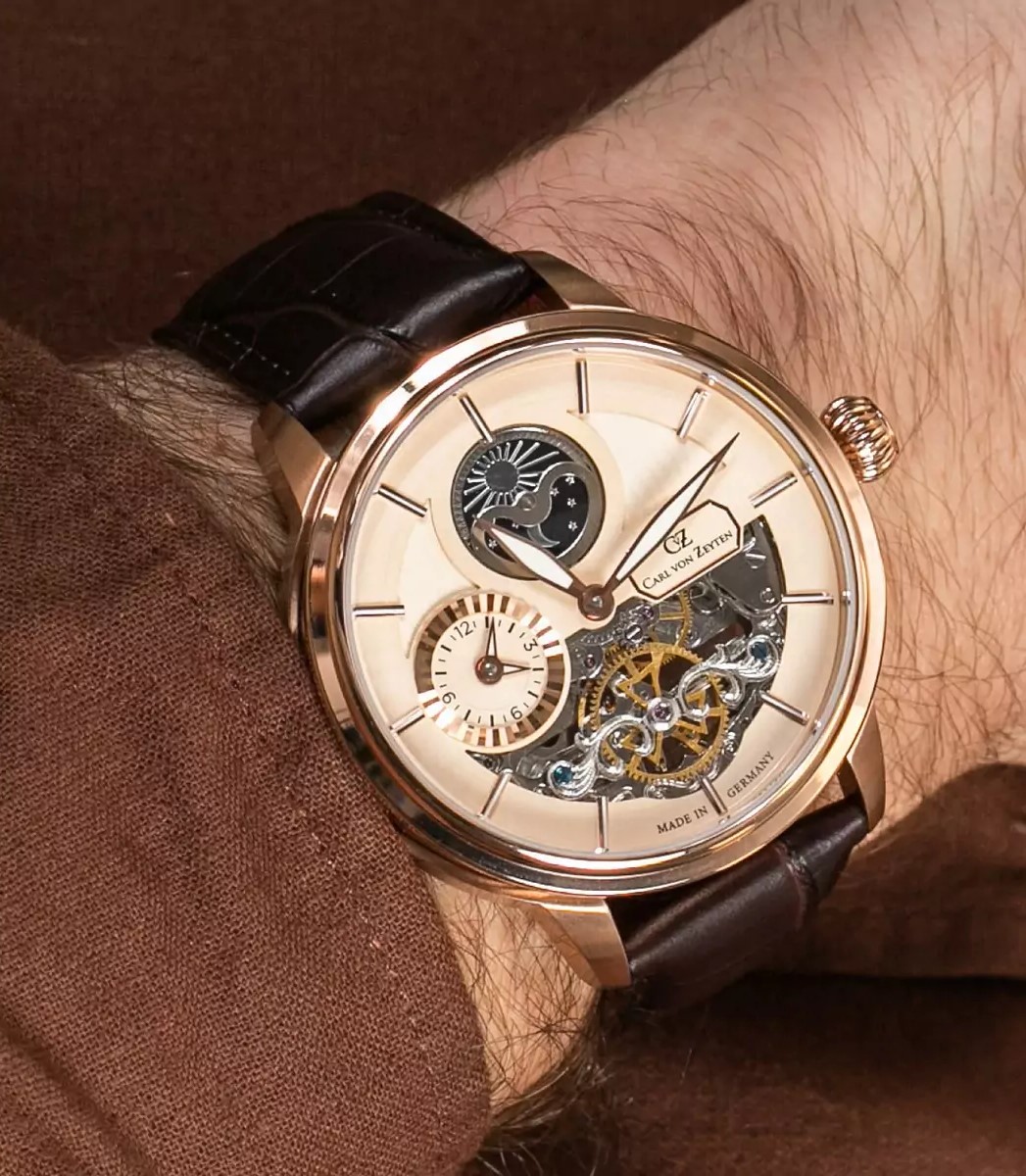 Carl Von Zeyten CVZ0048RG 45mm Otomatik Erkek Kol Saati