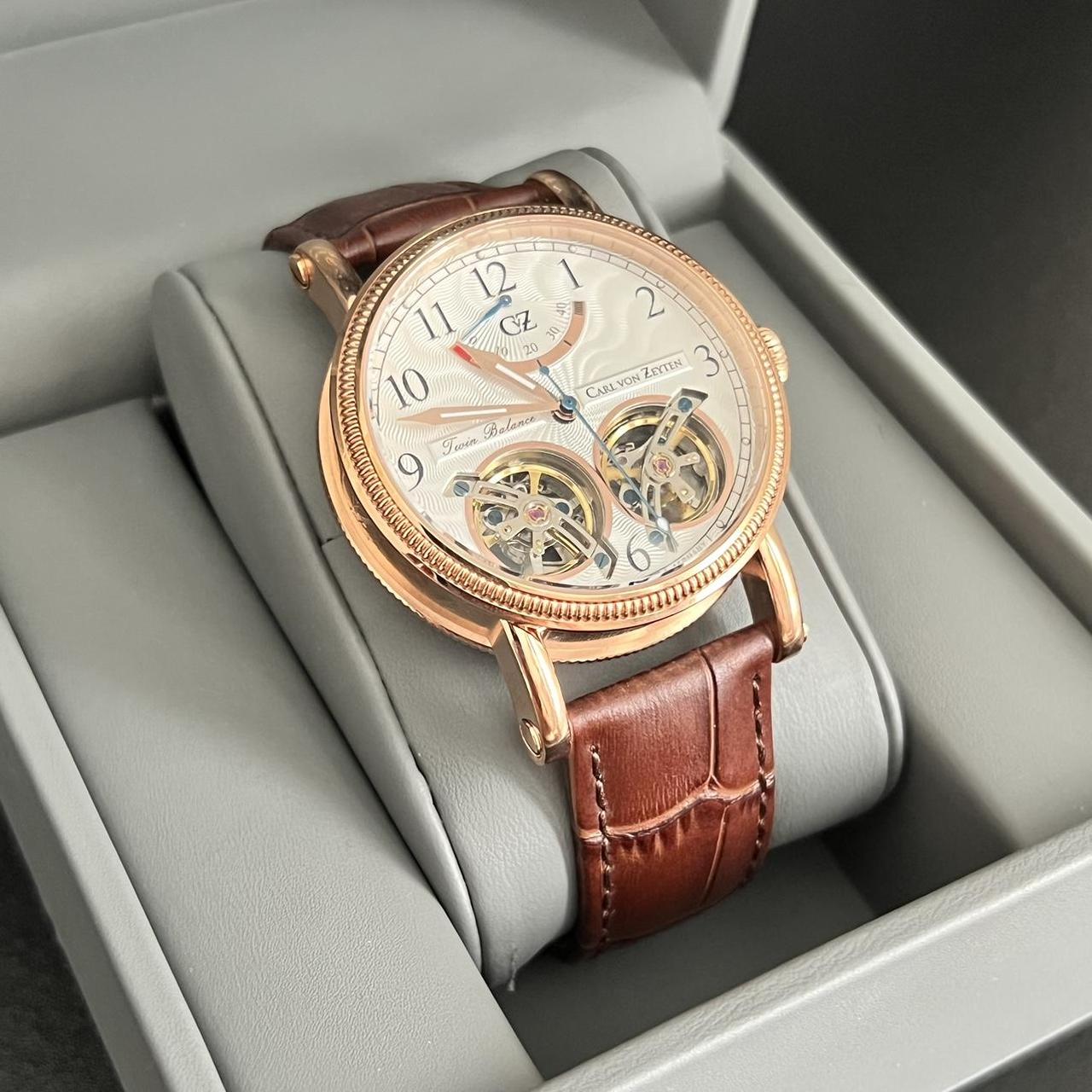 Carl von Zeyten CVZ0033RWH Limited Edition 999\999 Otomatik Erkek Kol Saati