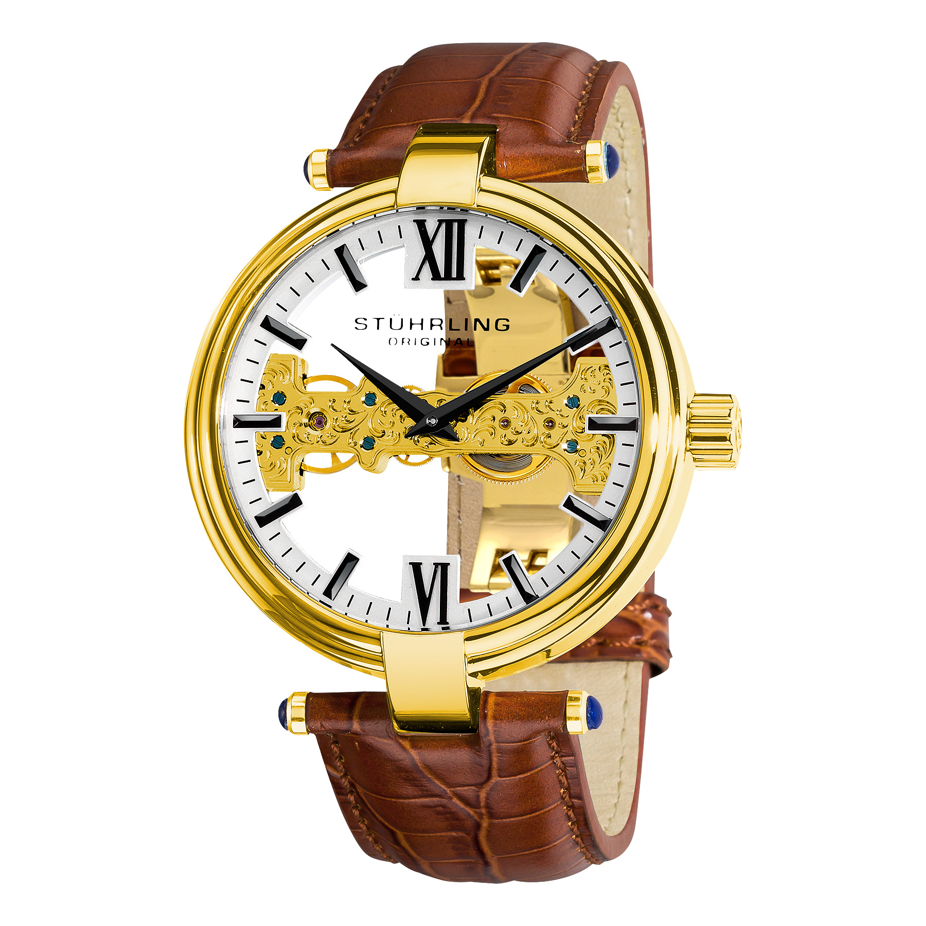 330.3335K2 Mekanik Stührling 46mm Kurmalı Erkek Kol Saati