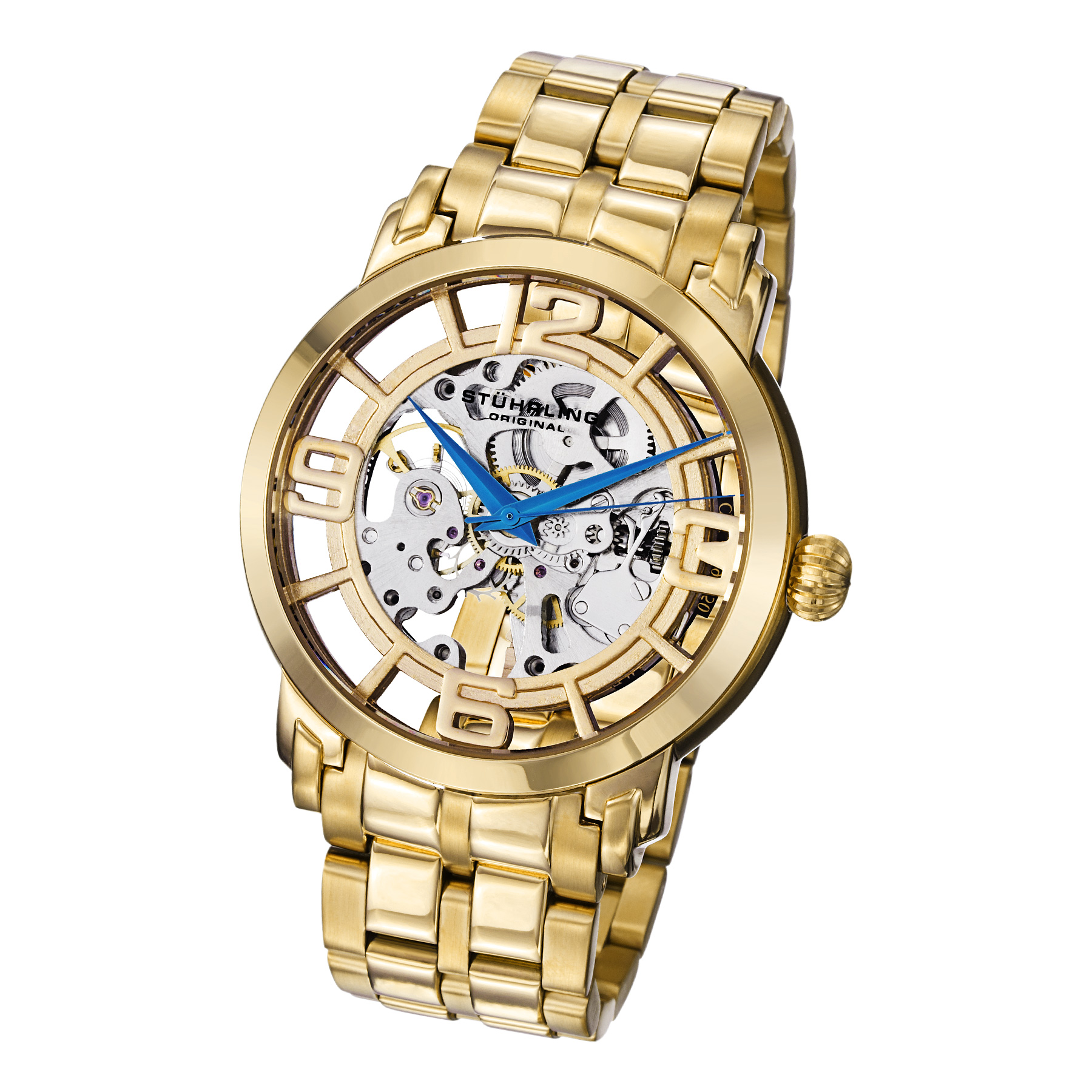 165B2B.333331 Stührling 44mm Otomatik Erkek Kol Saati