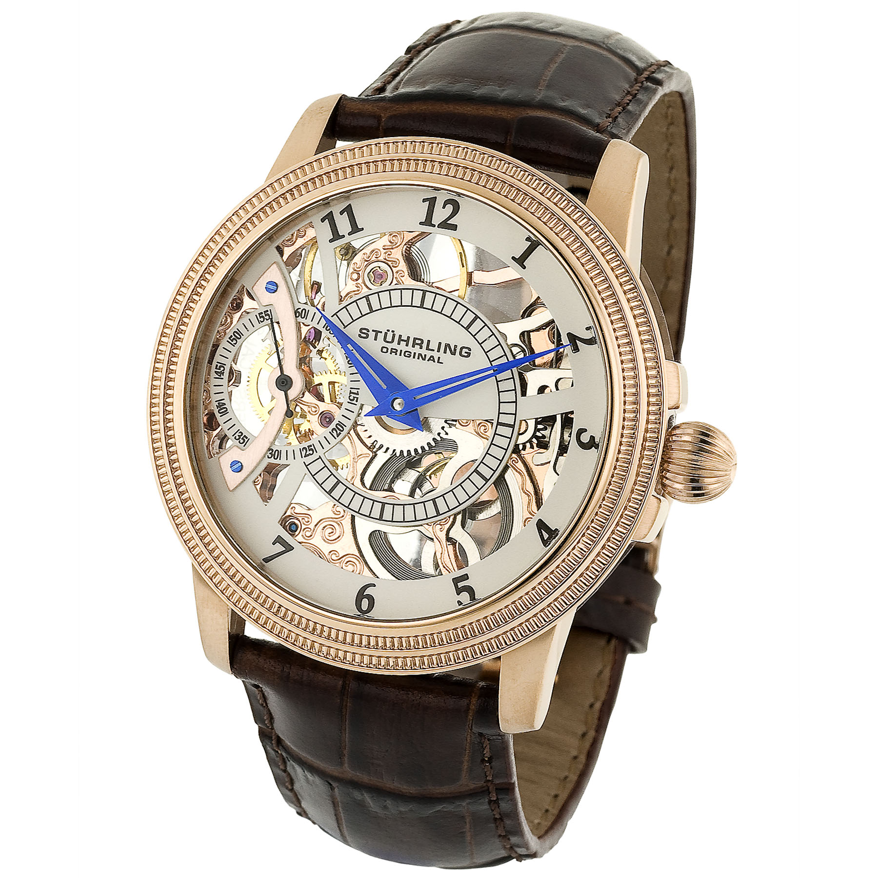 228.33452 Mekanik Stührling 44mm Kurmalı Erkek Kol Saati