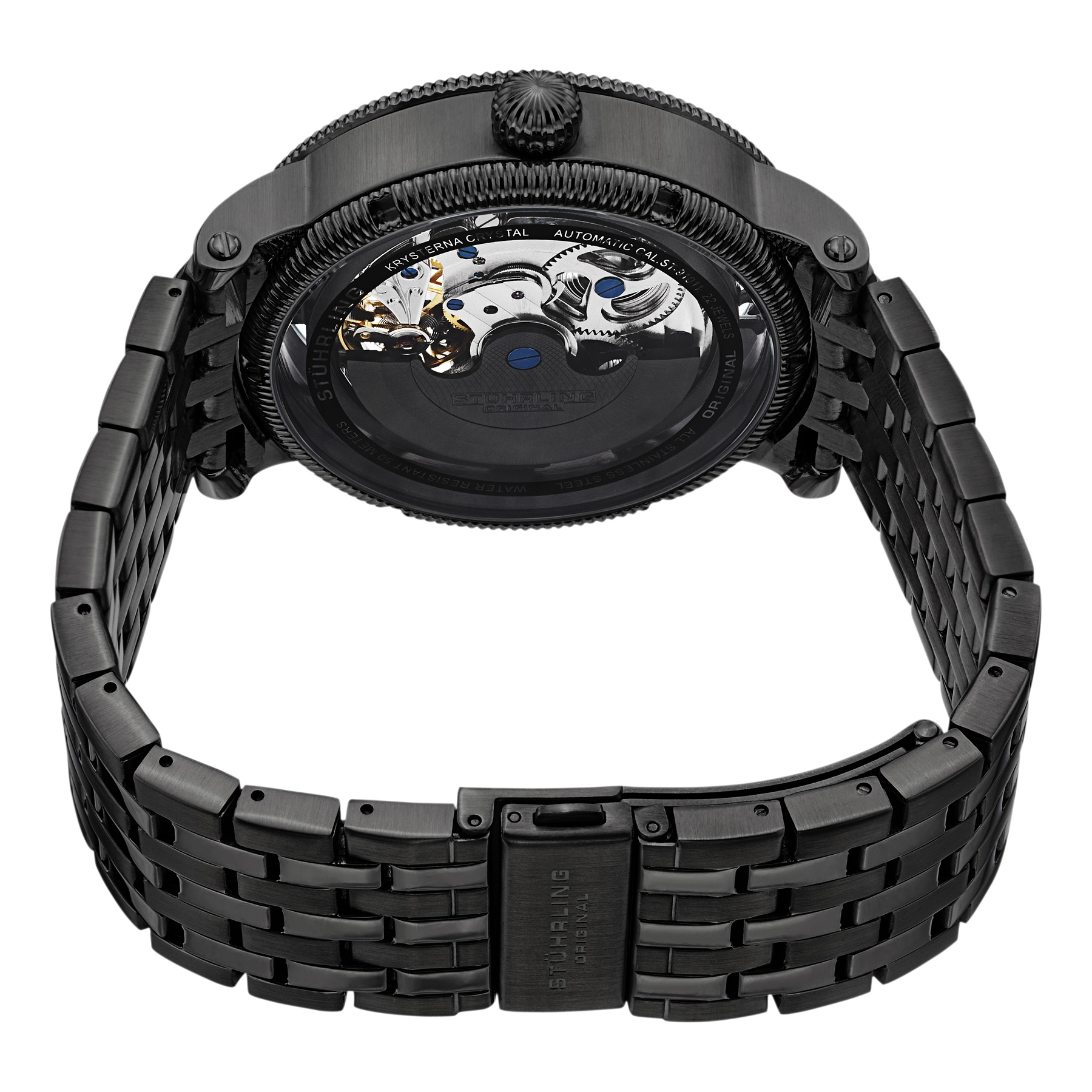 411.335B1 Stührling 47mm Otomatiki Erkek Kol Saati