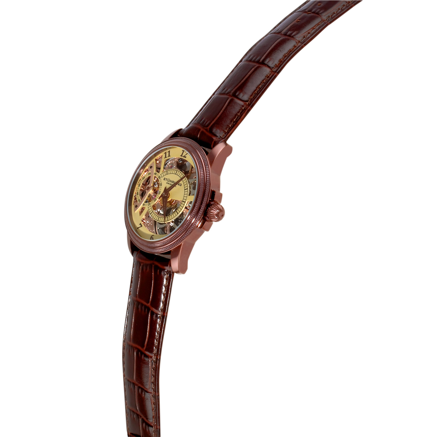 228.3365K77 Mekanik Stührling 44mm Kurmalı Erkek Kol Saati