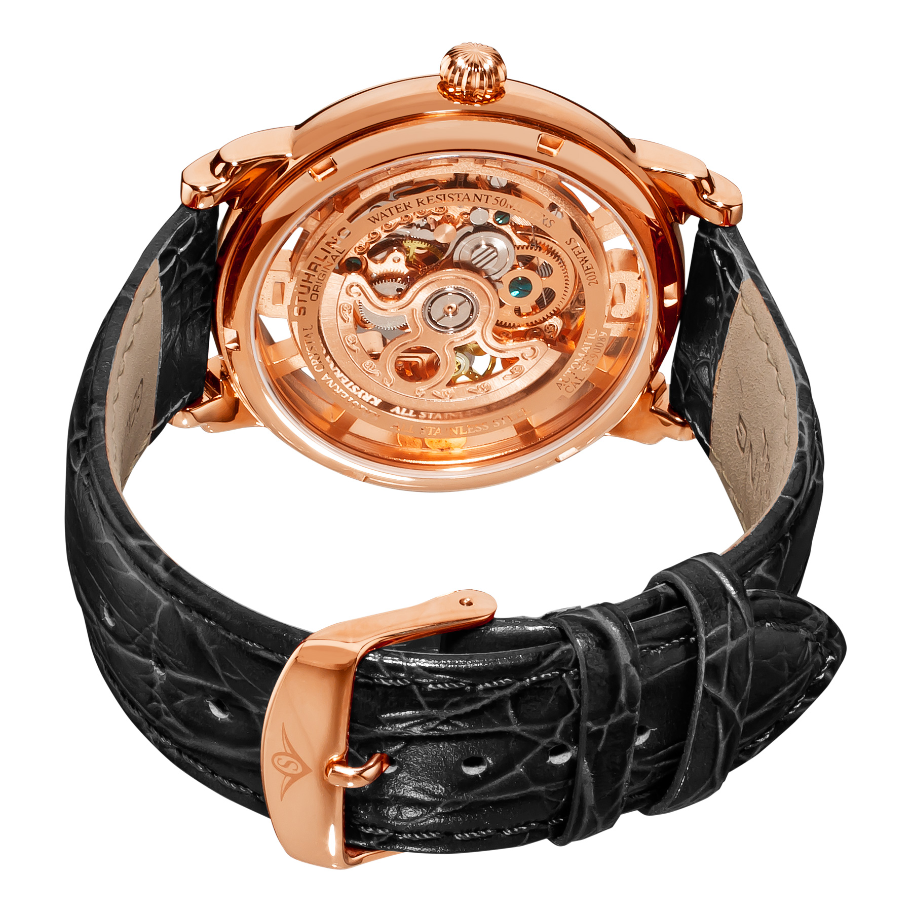 165B.334514 Stührling 44mm Otomatik Erkek Kol Saati