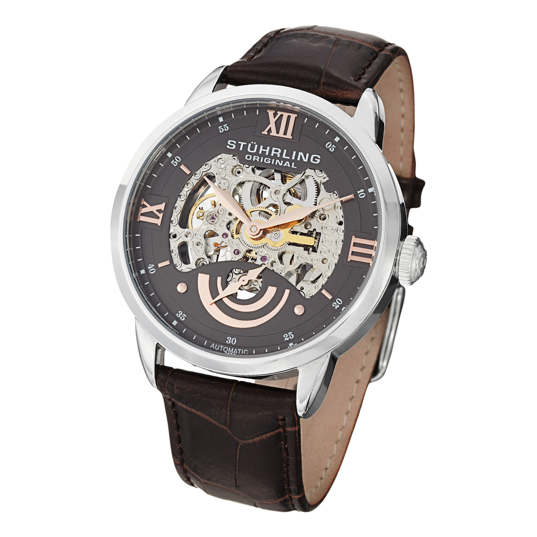 574.03 Stührling 44mm Otomatik Erkek Kol Saati